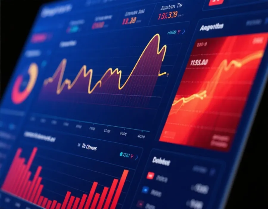 走势图与统计分析示意图